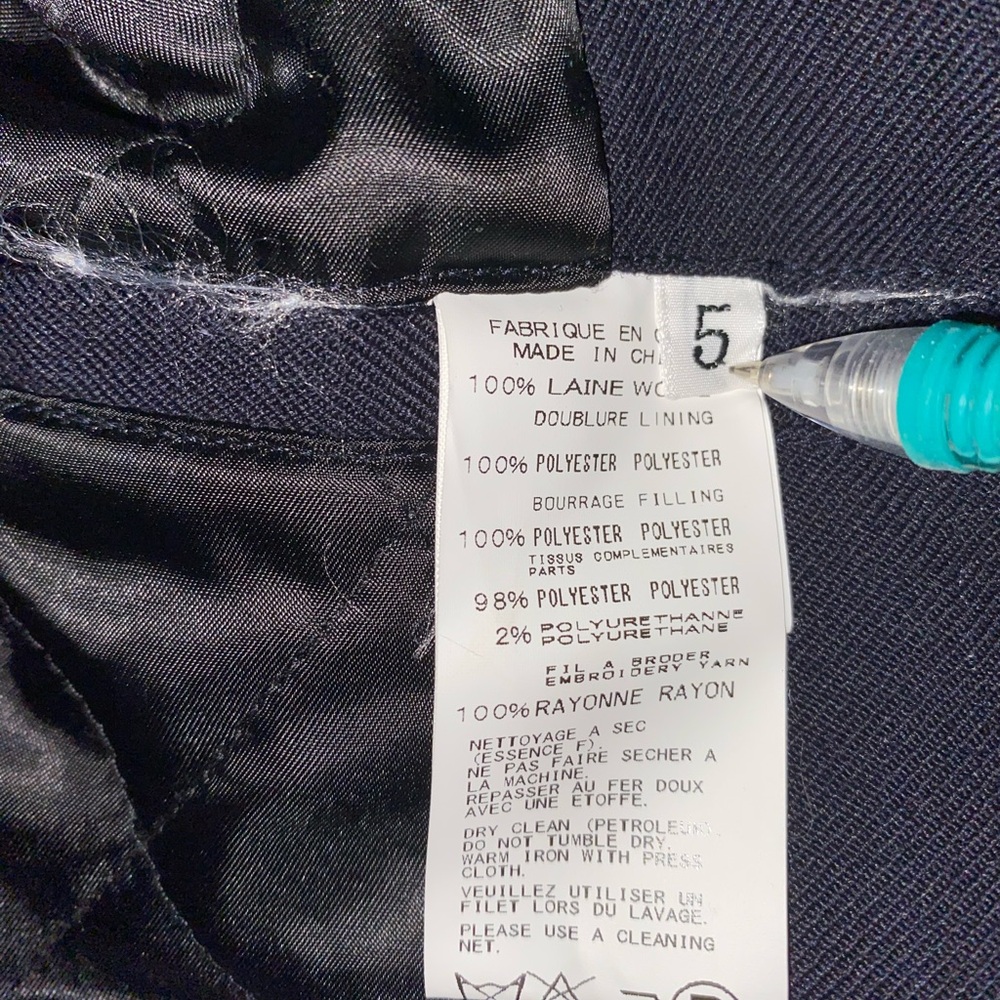 YOHJI YAMAMOTO X NEW ERA WOOL BUTTON-UP JACKET - Picture 5 of 10